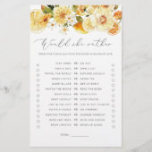 レモン彼女はむしろブライダルシャワーゲーム (正面)