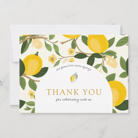 レモン彼女は彼女のメイン絞りブライダルシャワーを見つけた (正面)