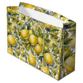 レモン抱き枕 ラージペーパーバッグ (裏面アングル)