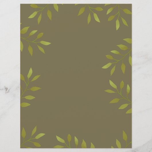 レモン文房具紙 (裏面)