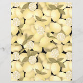 レモン文房具紙 (裏面)