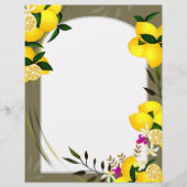 レモン文房具紙 (正面)