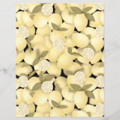 レモン文房具紙 (裏面)