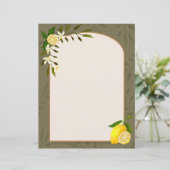 レモン文房具紙 (スタンド正面)