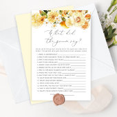 レモン新郎は何と言ったブライダルシャワーゲーム