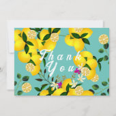 レモン日アクア サンキューカード (正面)