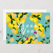 レモン日アクア サンキューカード (正面/裏面)