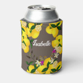 レモン日ブラウン 缶クーラー (缶裏面)