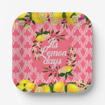 レモン日モチーフさくらんぼ