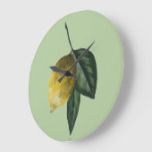 レモン時計 ラージ壁時計 (傾斜)