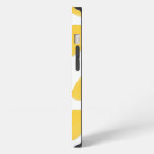 レモン果実模様 iPhoneケース (左側面)