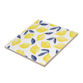 レモン柑橘系水地中海の色 タイル (側面)