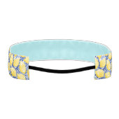 レモン柑橘系水彩青瓦地中海の瓦 アスレチックヘッドバンド (裏面)