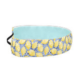 レモン柑橘系水彩青瓦地中海の瓦 アスレチックヘッドバンド (左)