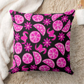 レモン柑橘類サマーレモネードシェフ クッション (ブランケット)