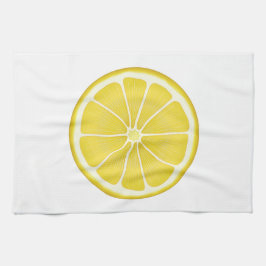 レモン柑橘類フルーツスライス キッチンタオル