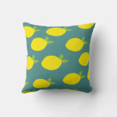 レモン柑橘類型ピロー クッション (裏面)