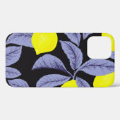 レモン柑橘類、植物性ヴィンテージデザイン。 Case-Mate iPhoneケース (裏面 (横))