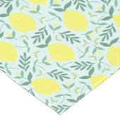 レモン植物模様ショートテーブルランナー ショートテーブルランナー (コーナー)