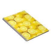 レモン模様2 ノートブック (右側)