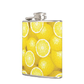 レモン模様2 フラスク (左)