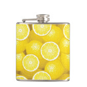 レモン模様2 フラスク (正面)
