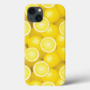 レモン模様2 iPhone 13ケース