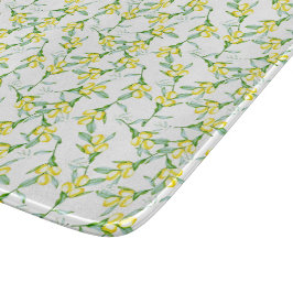 レモン模様 カッティングボード