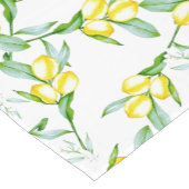 レモン模様 ショートテーブルランナー (コーナー)