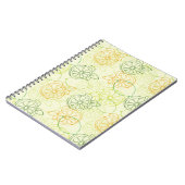 レモン模様 ノートブック (左側)