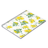 レモン模様 ノートブック (左側)