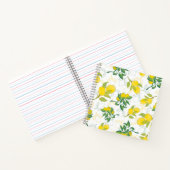 レモン模様 ノートブック (内部)