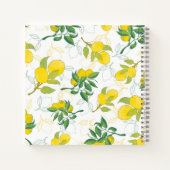 レモン模様 ノートブック (裏面)