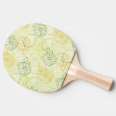 レモン模様 卓球ラケット (横)