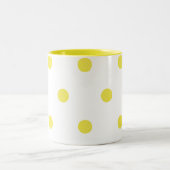 レモン点 ツートーンマグカップ (中央)