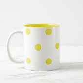 レモン点 ツートーンマグカップ (左)