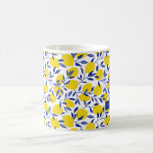 レモン熱帯トスカ地中海のナ コーヒーマグカップ (中央)