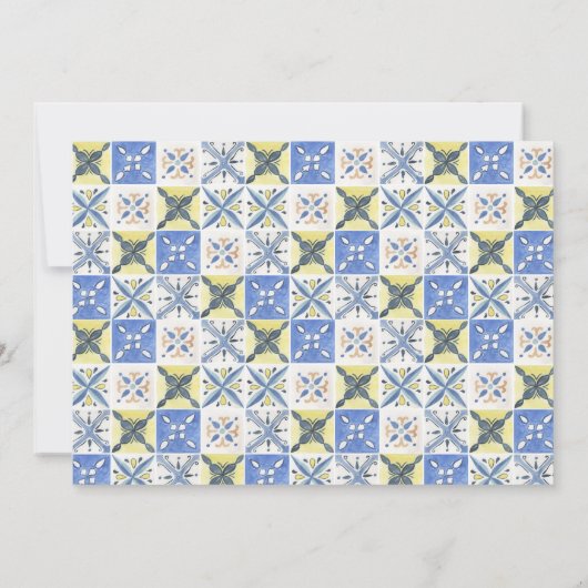 レモン畑の写真 イタリアの地方結婚式 セーブザデート (裏面)