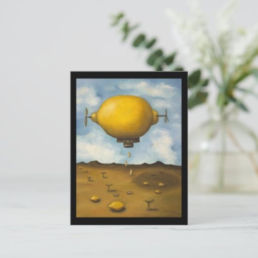 レモン粒 ポストカード (スタンド正面)