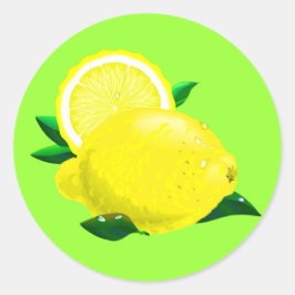 レモン粒 ラウンドシール