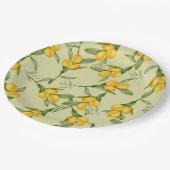 レモン紙プレート ペーパープレート (アングル)