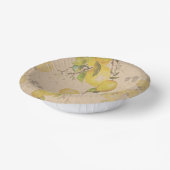 レモン紙プレート ペーパーボウル (傾斜あり)