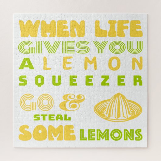 レモン絞り ジグソーパズル (縦)