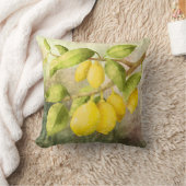 レモン絵画ズ クッション (ブランケット)
