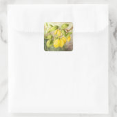 レモン絵画ズ スクエアシール (バッグ)