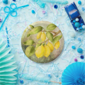 レモン絵画ズ ペーパープレート (パーティー)