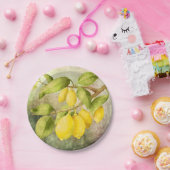 レモン絵画ズ ペーパープレート (パーティー)