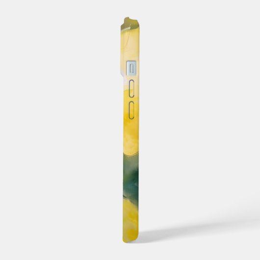レモン絵画ズ iPhone 15ケース (左側面)