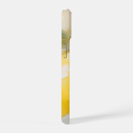 レモン絵画ズ iPhone 15ケース (右側面)