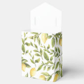 レモン緑の水彩黄緑 フェイバーボックス (オープン)